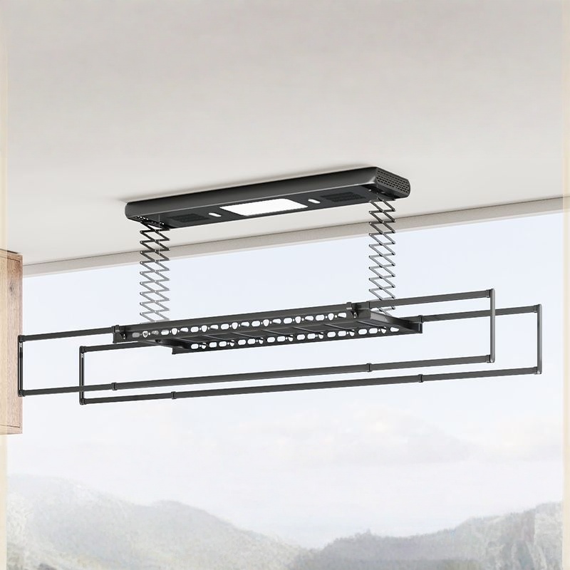Electrical - Retractable Balcony Drying Rack-Smart, Automatic, and