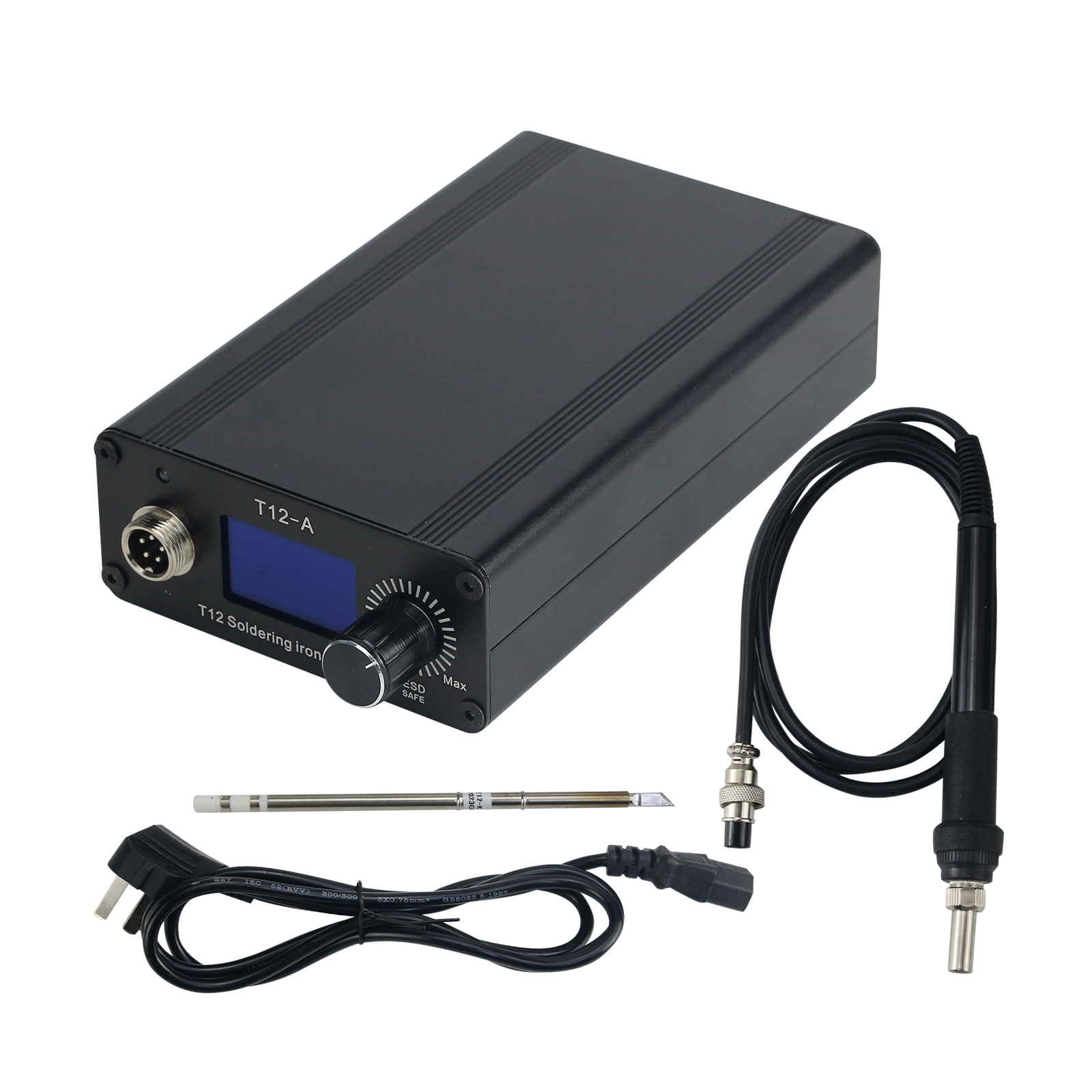 Digital Soldering Station T12 - HamGeek T12-A 50-700 ° C 1.3