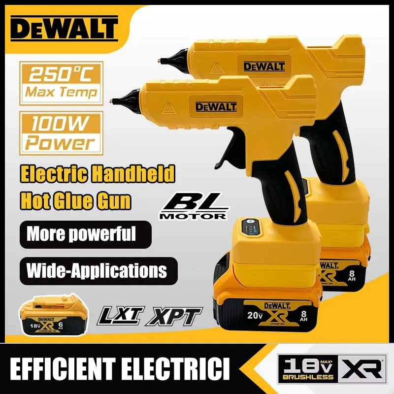 Hot Melt Glue Gun Cordless - Dewalt Handheld Electric Cordless Hot Glue