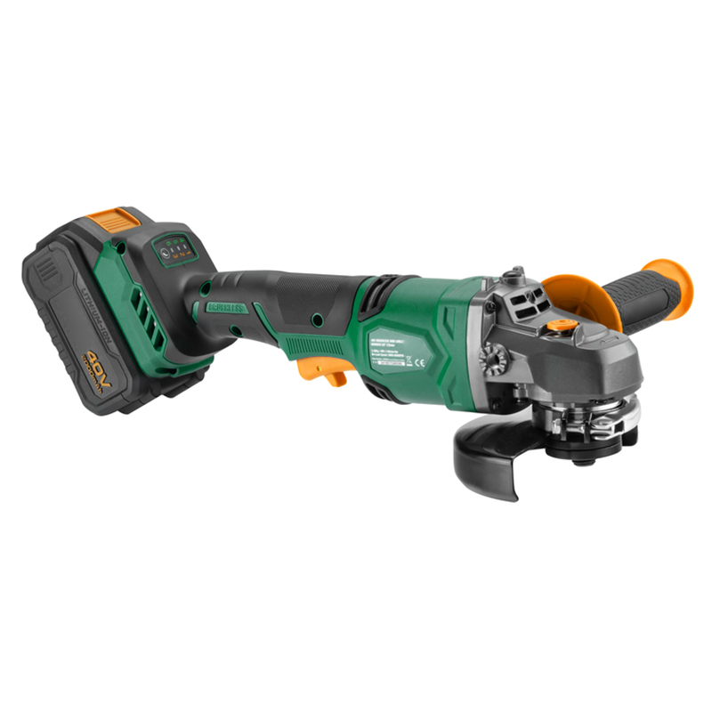 125mm Lithium Cordless 40v Bru - огляд і ціна Brushless Angle Grinder Battery Powered
