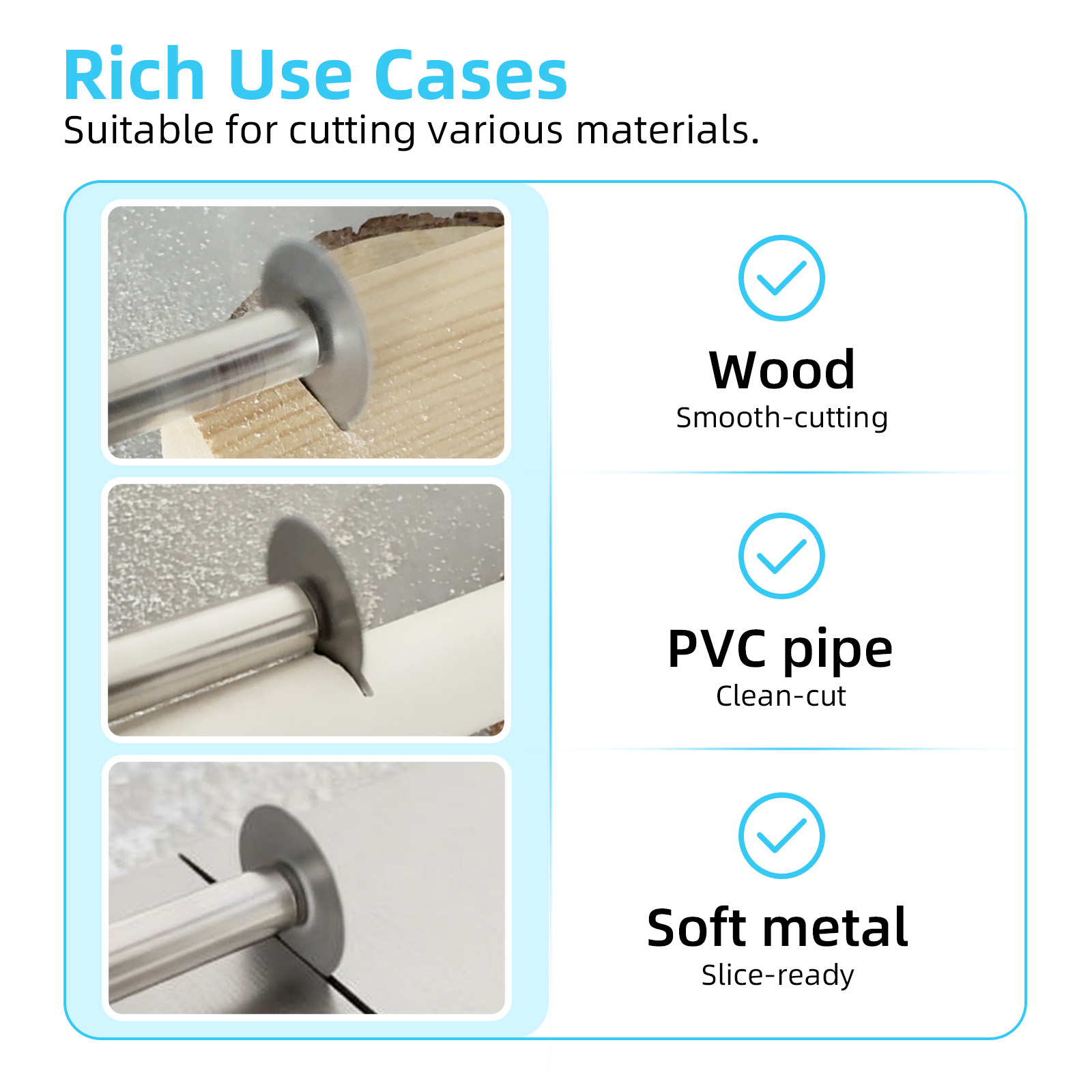 High-Speed Steel Saw Blades 10 - огляд і ціна Cordless Rotary Tool Kit Accessories