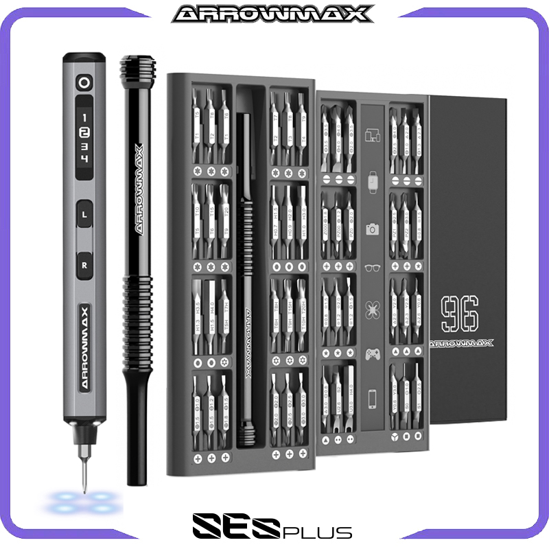 ARROWMAX Precision Electric Sc - огляд і ціна Electric Screwdriver Rechargeable Usb