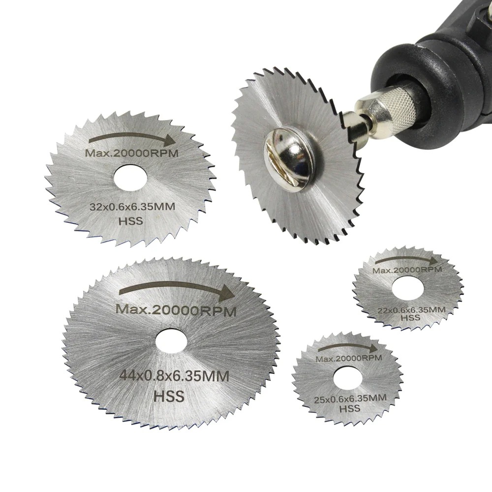6Pcs HSS Circular Saw Blade Ro - огляд і ціна Cordless Rotary Tool Kit Accessories