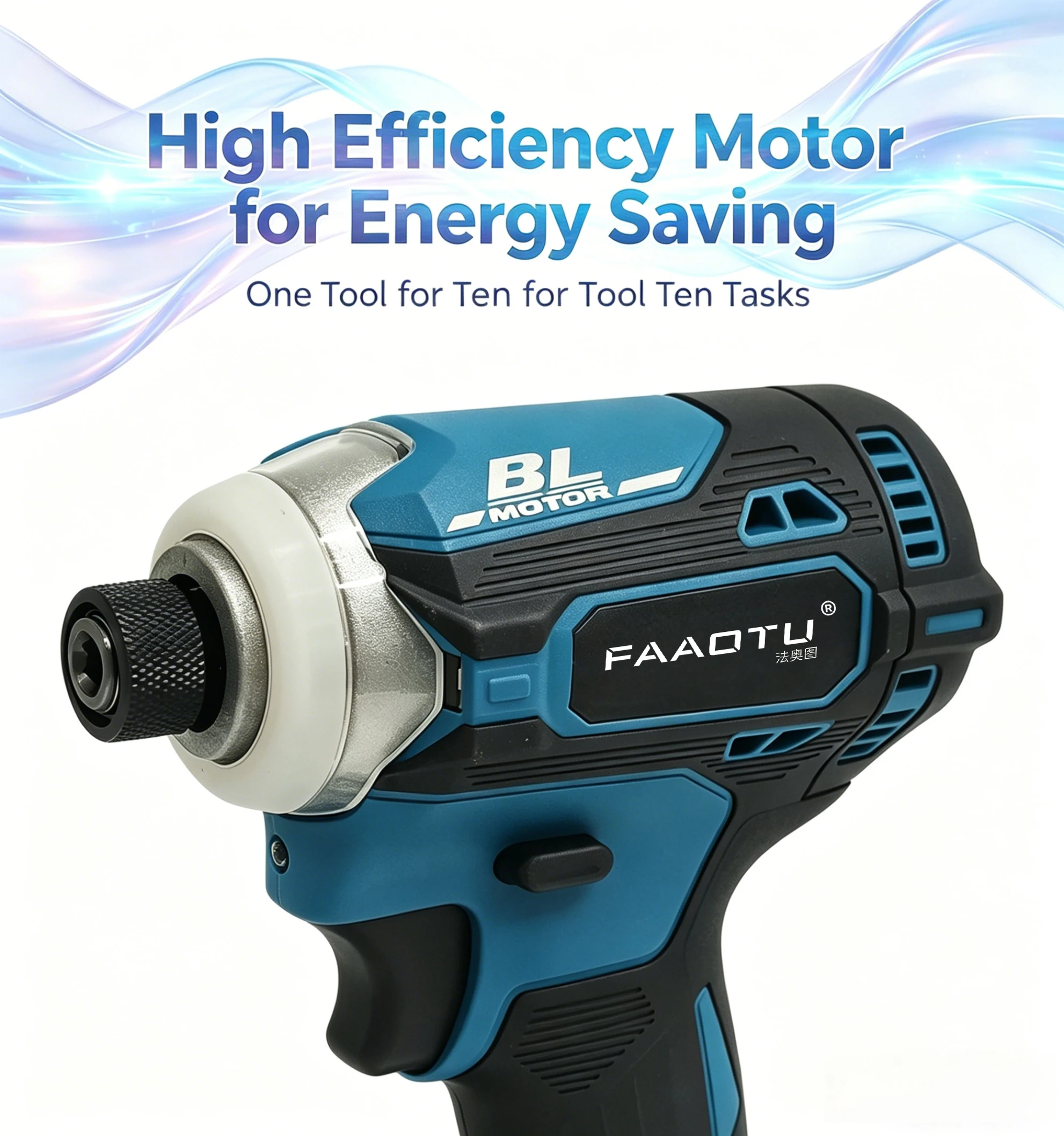 FAAOTU DTD171 Cordless Impact  - огляд і ціна Brushless Cordless Electric Drill 18V