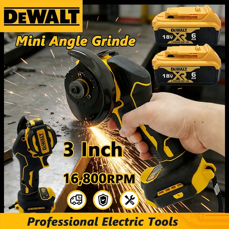 DeWalt Cordless Brushless Angl - огляд і ціна Brushless Angle Grinder Battery Powered