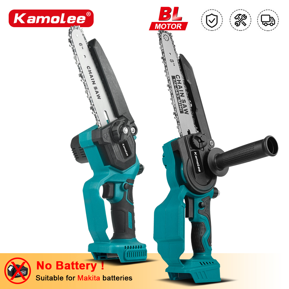 Kamolee 6 Inch 8 Inch Mini Bru - огляд і ціна Mini Electric Chainsaw 6 Inch