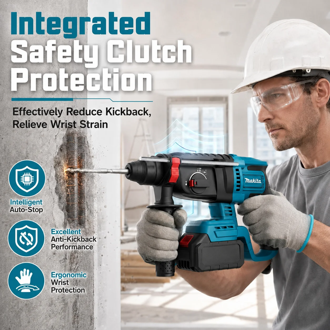 Makita DHR242 18V LXT® Li-ion  - огляд і ціна Brushless Cordless Electric Drill 18V