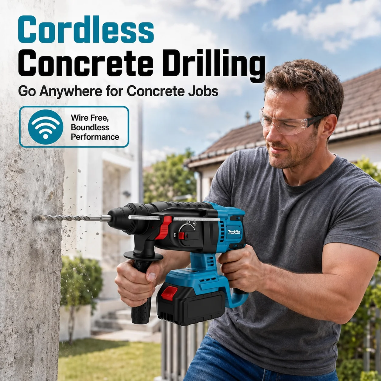 Makita DHR242 18V LXT® Li-ion  - огляд і ціна Brushless Cordless Electric Drill 18V