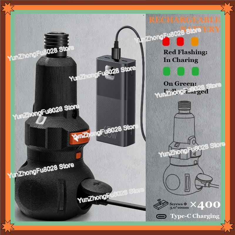 4V Electric Screwdriver, 400 R - огляд і ціна Electric Screwdriver Rechargeable Usb