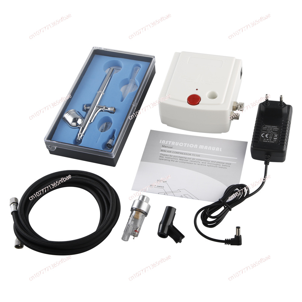 Mini Airbrush Compressor Kit A - огляд і ціна Airbrush Kit With Mini Compressor