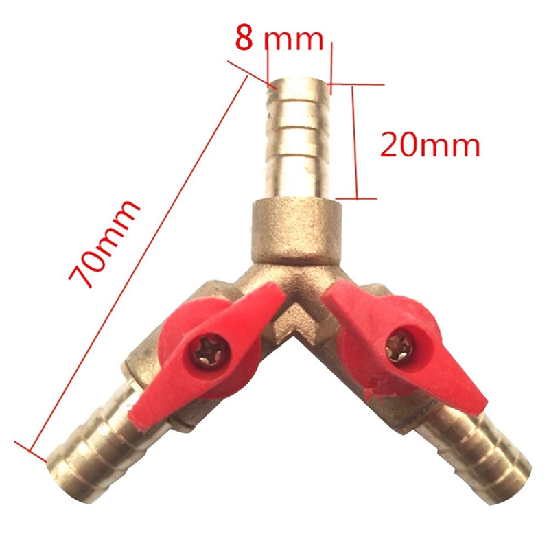 4Pcs 3 Way Shut Off Ball Valve - огляд і ціна Garden Tools